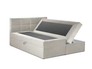 Voodi Mazzini Beds Mimicry 200x200 cm, beež hind ja info | Voodid | kaup24.ee