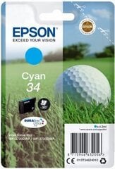 Epson 34, Sinine hind ja info | Tindiprinteri kassetid | kaup24.ee
