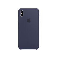 Telefoniümbris Apple iPhone XS Max Silicone Cover, sinine цена и информация | Чехлы для телефонов | kaup24.ee