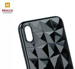 Mocco Trendy Diamonds Силиконовый чехол для Apple iPhone XS Plus Чёрный цена и информация | Чехлы для телефонов | kaup24.ee