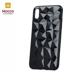 Mocco Trendy Diamonds Силиконовый чехол для Apple iPhone XS Plus Чёрный цена и информация | Чехлы для телефонов | kaup24.ee