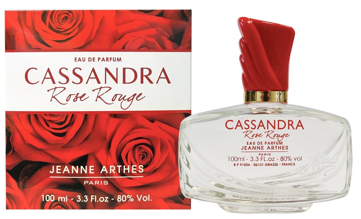 Parfüümvesi Jeanne Arthes Cassandra Rose Rouge EDP naistele 100 ml цена и информация | Naiste parfüümid | kaup24.ee
