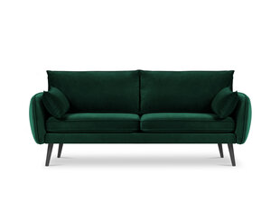 Трехместный диван Kooko Home Lento, темно-зеленый цена и информация | Диваны | kaup24.ee