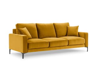 Трехместный диван Kooko Home Harmony, желтый цена и информация | Диваны | kaup24.ee