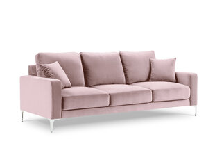 Трехместный диван Kooko Home Lyrique, розовый цена и информация | Диваны | kaup24.ee