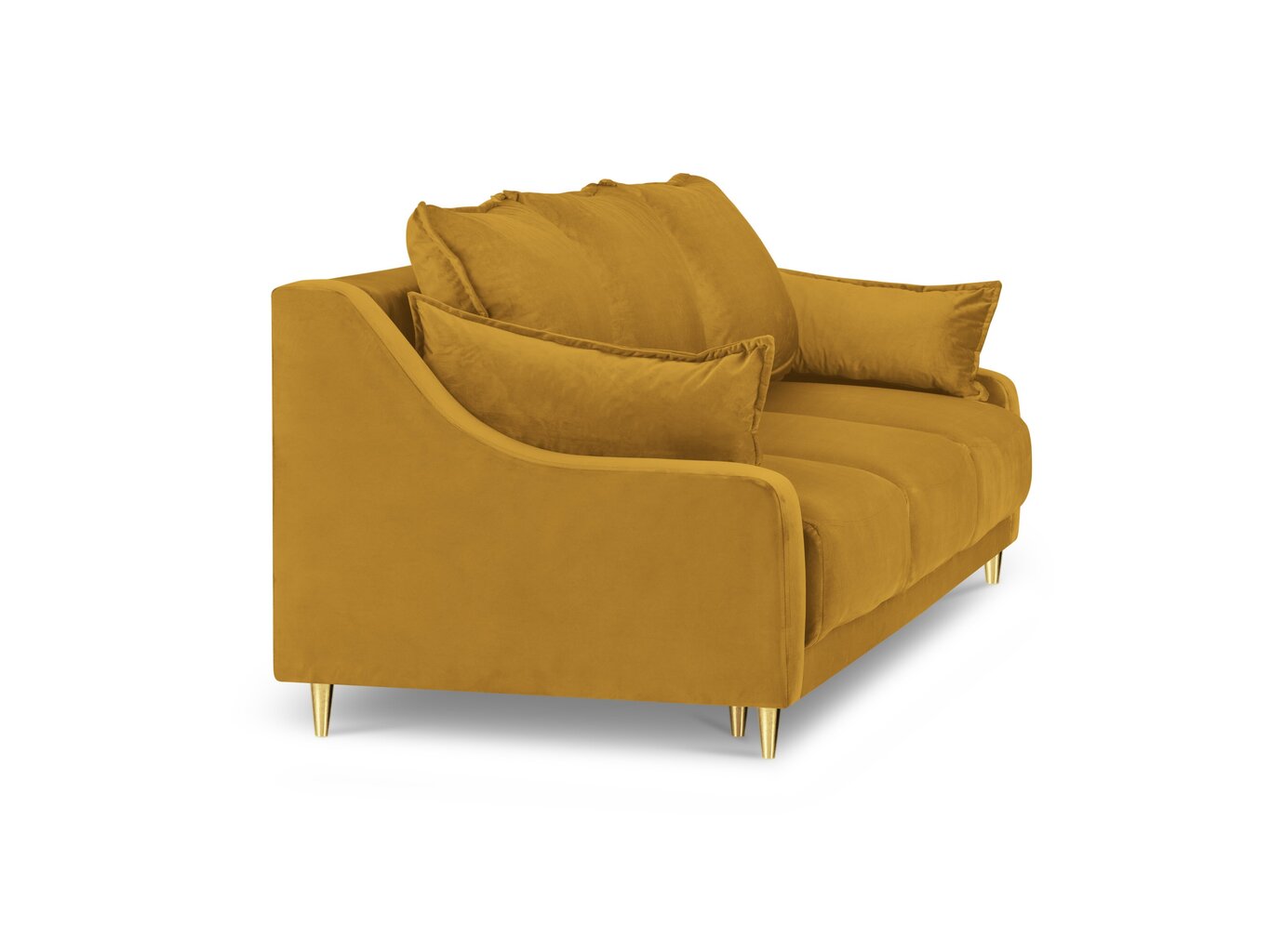 Diivan Mazzini Sofas Pansy, kollane hind ja info | Diivanid ja diivanvoodid | kaup24.ee