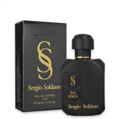 Tualettvesi Sergio Soldano Black EDT meestele 50 ml hind ja info | Meeste parfüümid | kaup24.ee