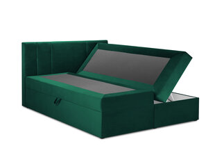 Кровать Mazzini Beds Afra 200x200 см, зеленая цена и информация | Кровати | kaup24.ee