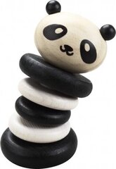 Puidust kõrisev mänguasi Panda цена и информация | Игрушки для малышей | kaup24.ee