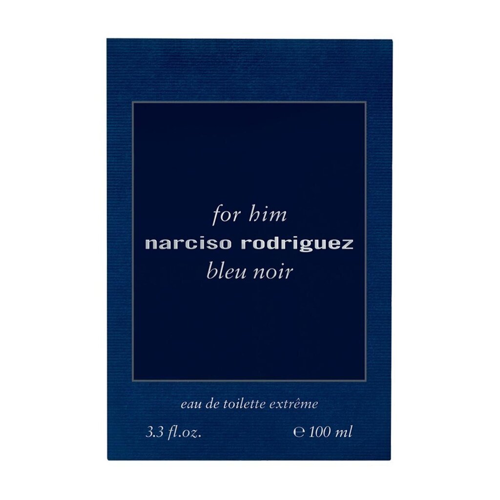 Tualettvesi Narciso Rodriguez For Him Bleu Noir Extreme EDT meestele 100 ml цена и информация | Meeste parfüümid | kaup24.ee