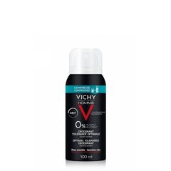 Дезодорант-спрей Vichy Homme Optimal Tolerance для мужчин 100 мл цена и информация | Дезодоранты | kaup24.ee