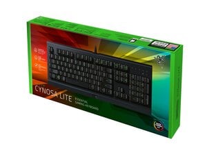 Игровая клавиатура, «Razer Cynosa Lite», Черная цена и информация | Клавиатура с игровой мышью 3GO COMBODRILEW2 USB ES | kaup24.ee