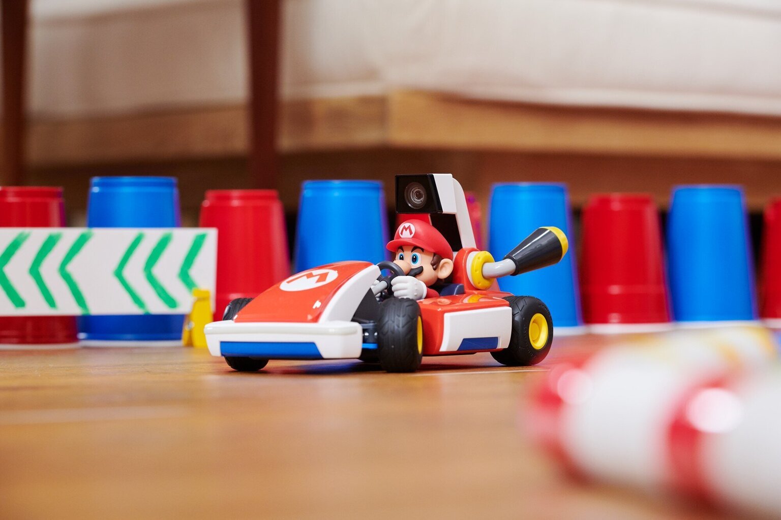 Komplekt Mario Kart Live Home Circuit LUIGI цена и информация | Mängukonsoolide lisatarvikud | kaup24.ee