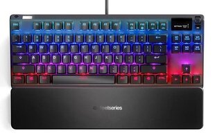 Клавиатура SteelSeries, Apex Pro - TKL, Black, US цена и информация | Клавиатуры | kaup24.ee