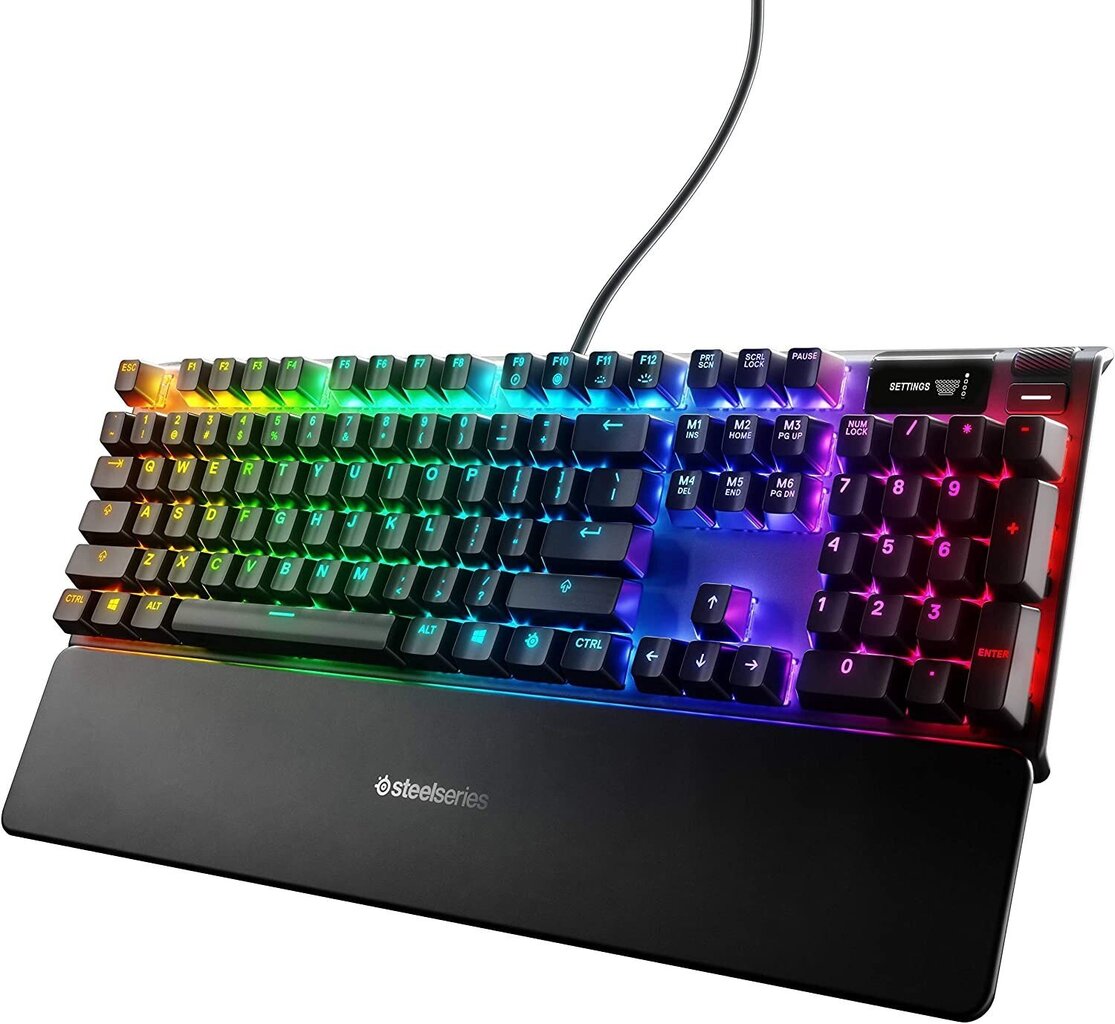 SteelSeries Apex Pro TKL Black US hind ja info | Klaviatuurid | kaup24.ee