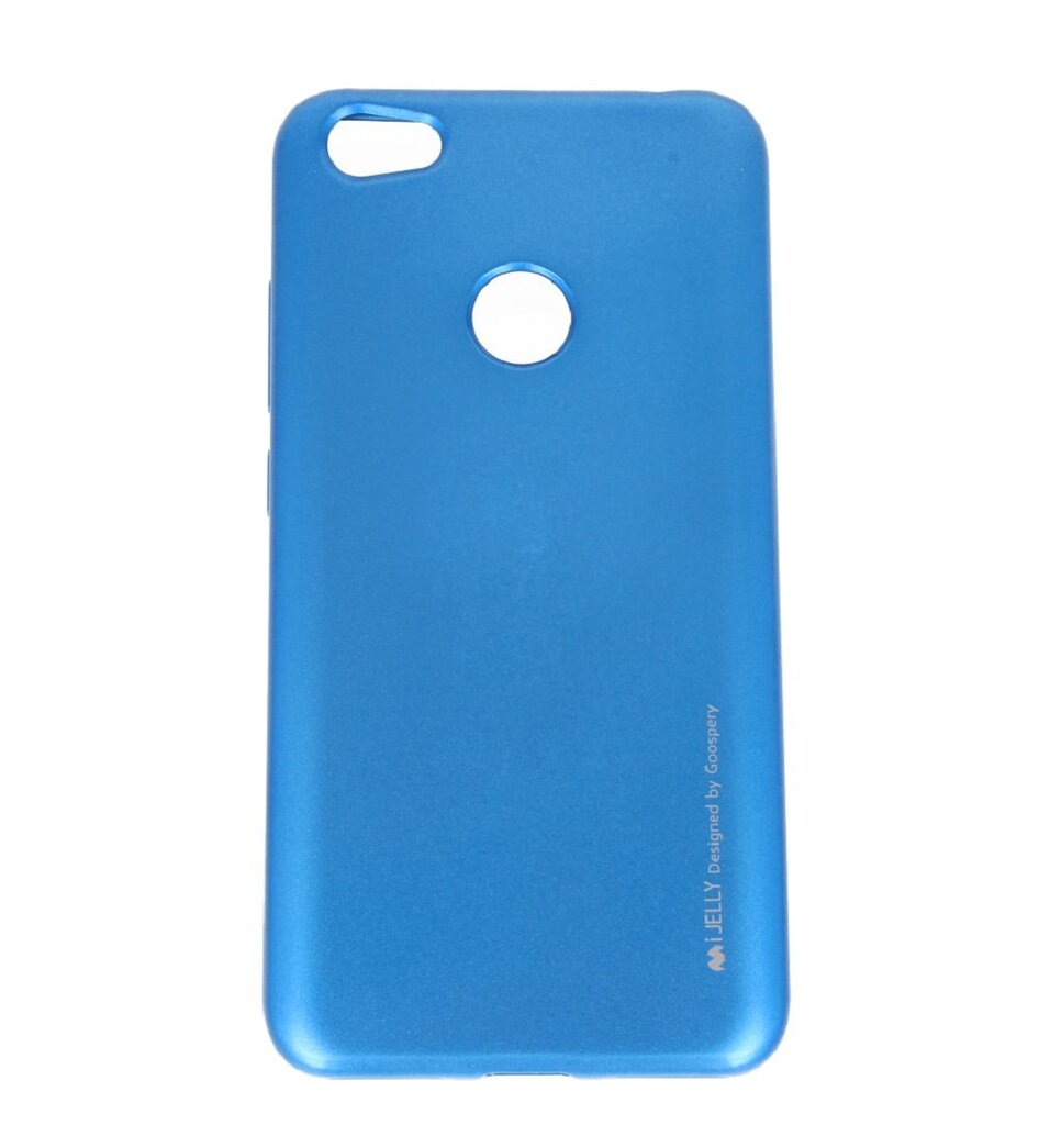 Mercury i-Jelly Back Case Strong Silicone Case With Metallic Glitter for Apple iPhone XS MAX Blue цена и информация | Telefoni kaaned, ümbrised | kaup24.ee