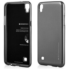 Mercury i-Jelly Back Case Strong Silicone Case With Metallic Glitter for Apple iPhone XS MAX Grey hind ja info | Telefoni kaaned, ümbrised | kaup24.ee