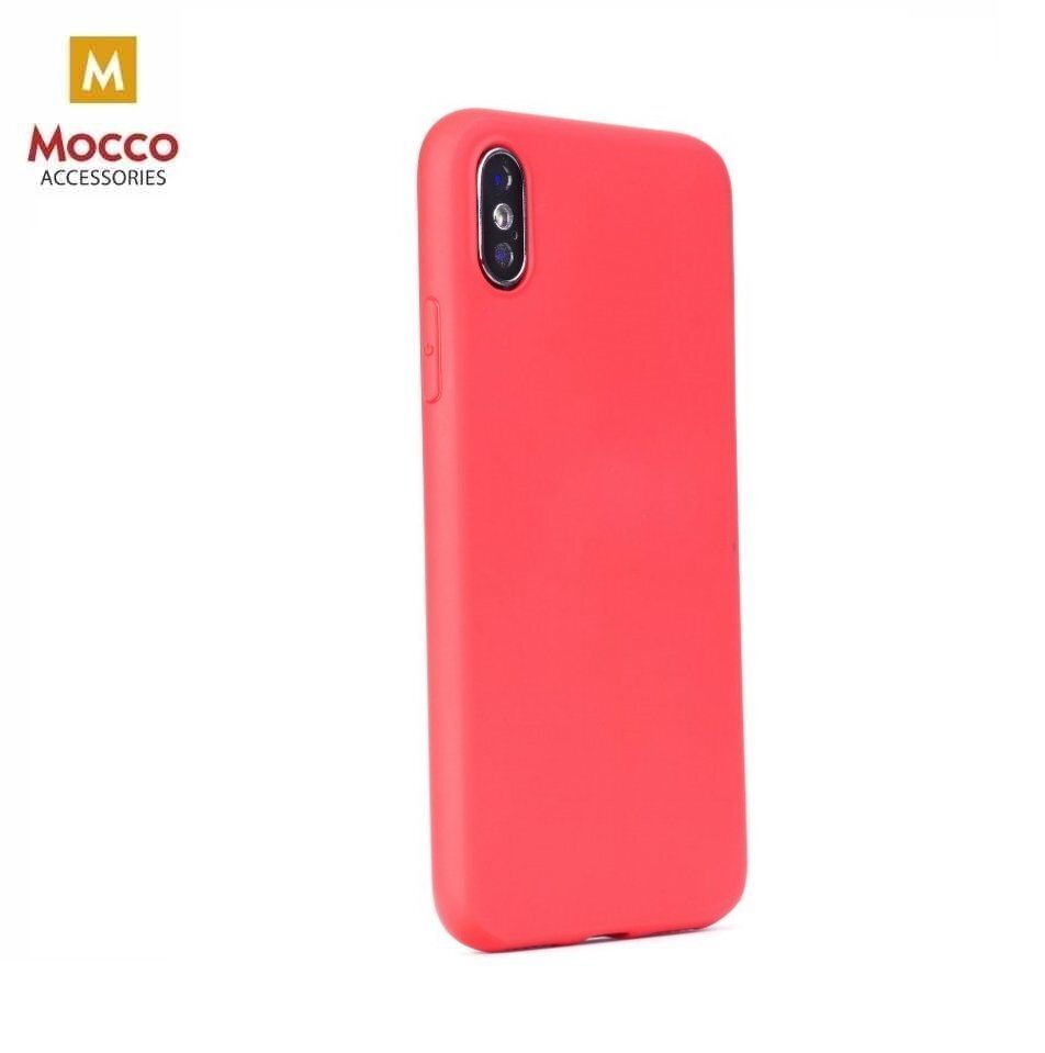 Mocco Soft Magnet Silicone Case for Apple iPhone XS Plus Red цена и информация | Telefoni kaaned, ümbrised | kaup24.ee