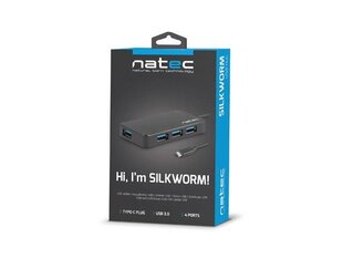 NATEC NHU-1343 цена и информация | Адаптеры и USB-hub | kaup24.ee