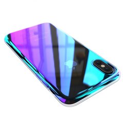 Devia Aurora Пластмассовый Чехол  для Apple iPhone X / XS Фиолетовый - Синий цена и информация | Чехлы для телефонов | kaup24.ee