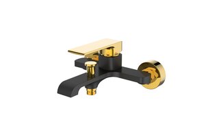 Смеситель для ванны Loge Maroko MA 33 Black/Gold цена и информация | Смесители | kaup24.ee