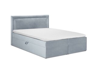 Кровать Mazzini Beds Yucca 200x200см, светло-синяя цена и информация | Кровати | kaup24.ee
