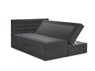 Кровать Mazzini Beds Jade 200x200 см, темно-серая цена и информация | Кровати | kaup24.ee