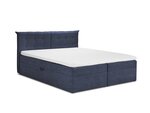 Voodi Mazzini Beds Echaveria 200x200 cm, tumesinine