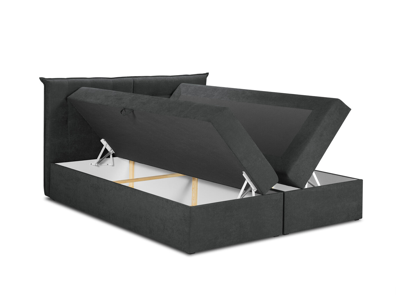 Voodi Mazzini Beds Echaveria 200x200 cm, tumehall hind ja info | Voodid | kaup24.ee