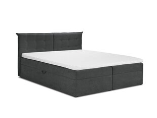 Кровать Mazzini Beds Echaveria 200x200 см, темно-серая цена и информация | Кровати | kaup24.ee