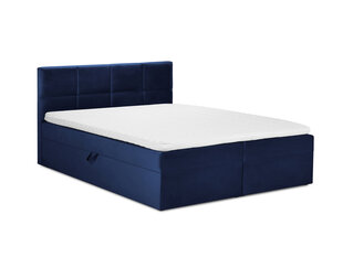 Кровать Mazzini Beds Mimicry 200x200 см, синяя цена и информация | Кровати | kaup24.ee