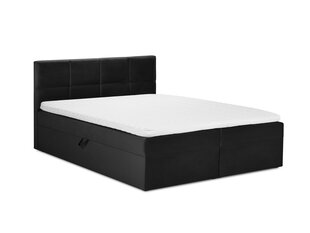 Кровать Mazzini Beds Mimicry 200x200 см, черная цена и информация | Кровати | kaup24.ee
