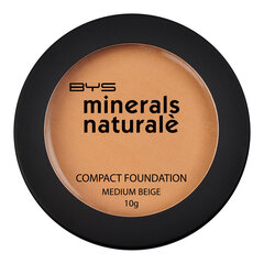 Компактная пудра  Minerals Naturale Medium Beige BYS цена и информация | Пудры, базы под макияж | kaup24.ee