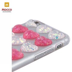 Mocco Trendy Heart Silicone Back Case for Apple iPhone 6 Plus / 6S Plus Red цена и информация | Чехлы для телефонов | kaup24.ee