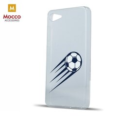 Mocco Trendy Football Силиконовый чехол для Apple iPhone XS / X цена и информация | Чехлы для телефонов | kaup24.ee