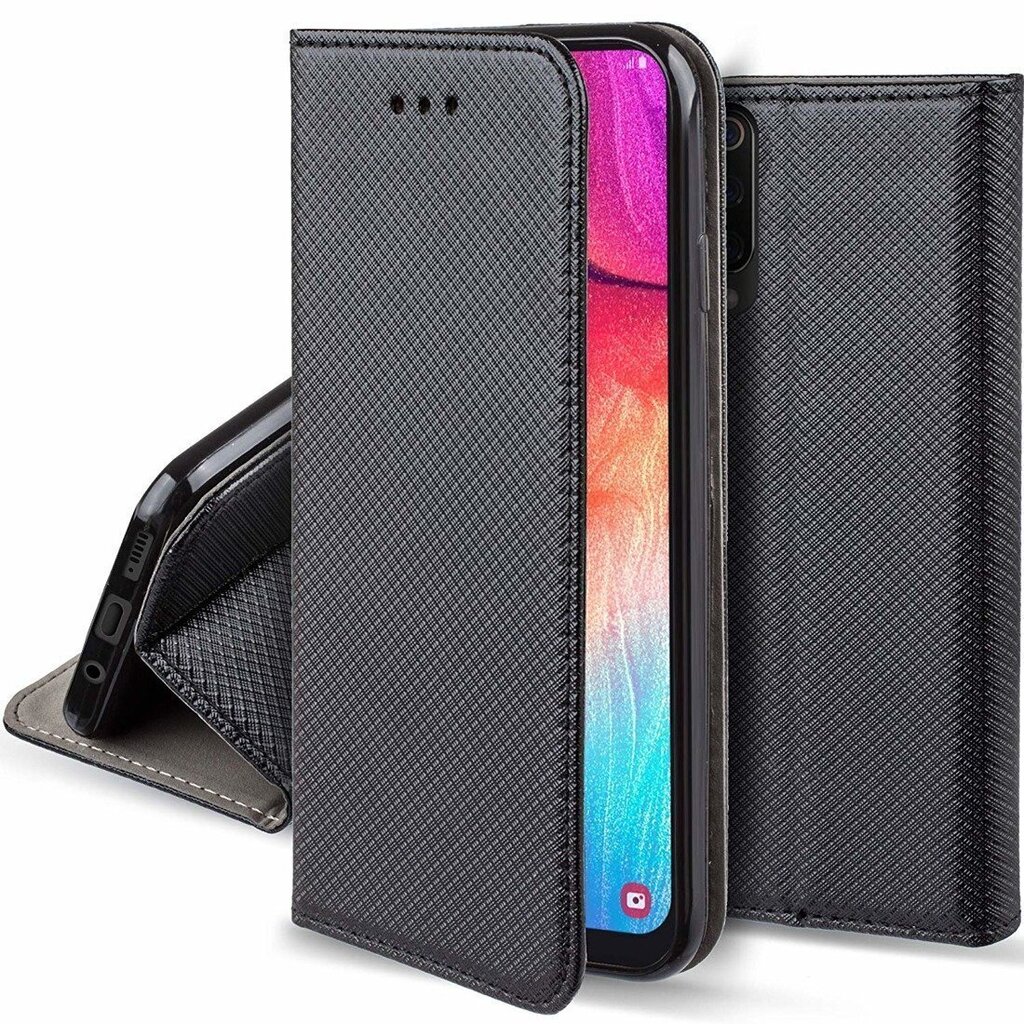 Fusion Magnet Book telefoni ümbris Case Samsung J330 Galaxy J3 (2017) mustale цена и информация | Telefoni kaaned, ümbrised | kaup24.ee