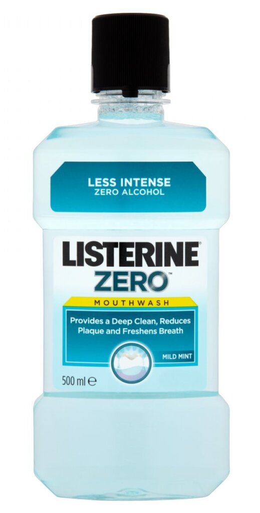 Listerine Mouthwash Zero suuvesi 250 ml цена и информация | Suuhügieen | kaup24.ee