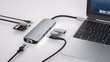 Swissten USB-C Hub 8in1 with 3X USB 3.0 / 1X USB-C Power Delivery / 1X microSD / 1X SD / 1x HDMI 4K / 1x LAN RJ45 / Aluminum body цена и информация | USB jagajad, adapterid | kaup24.ee