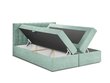 Voodi Mazzini Beds Jade 200x200 cm, heleroheline цена и информация | Voodid | kaup24.ee