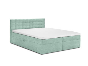 Кровать Mazzini Beds Jade 200x200 см, светло-зеленая цена и информация | Кровати | kaup24.ee