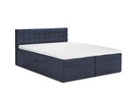 Voodi Mazzini Beds Jade 200x200 cm, tumesinine