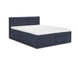 Voodi Mazzini Beds Jade 200x200 cm, tumesinine hind ja info | Voodid | kaup24.ee