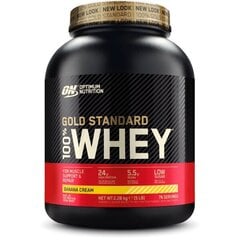 Toidulisand Optimum Nutrition 100% WHEY GOLD STANDARD 2273 g., Vanilla Flavour hind ja info | Proteiin | kaup24.ee