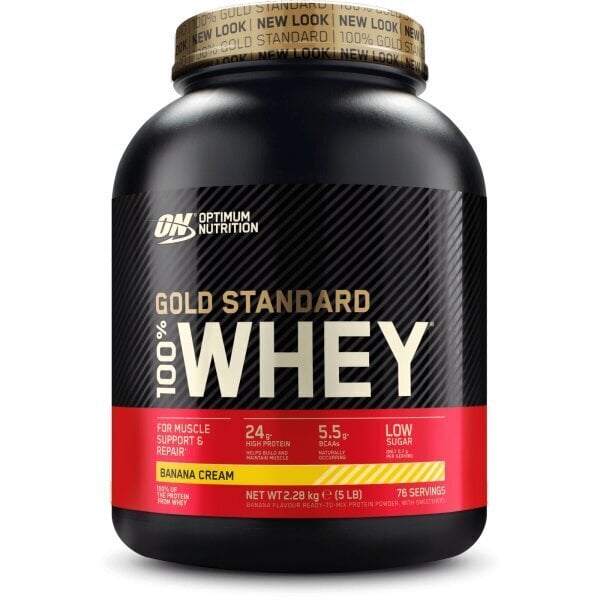 Toidulisand Optimum Nutrition 100% WHEY GOLD STANDARD 2273 g., Vanilla Flavour цена и информация | Proteiin | kaup24.ee