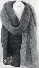 Шарф вязаный, коричневый цена и информация | Женские шарфы, платки | kaup24.ee