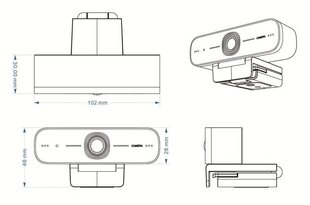 Minrray HD Video Conference Camera MG104-2 цена и информация | Компьютерные (Веб) камеры | kaup24.ee