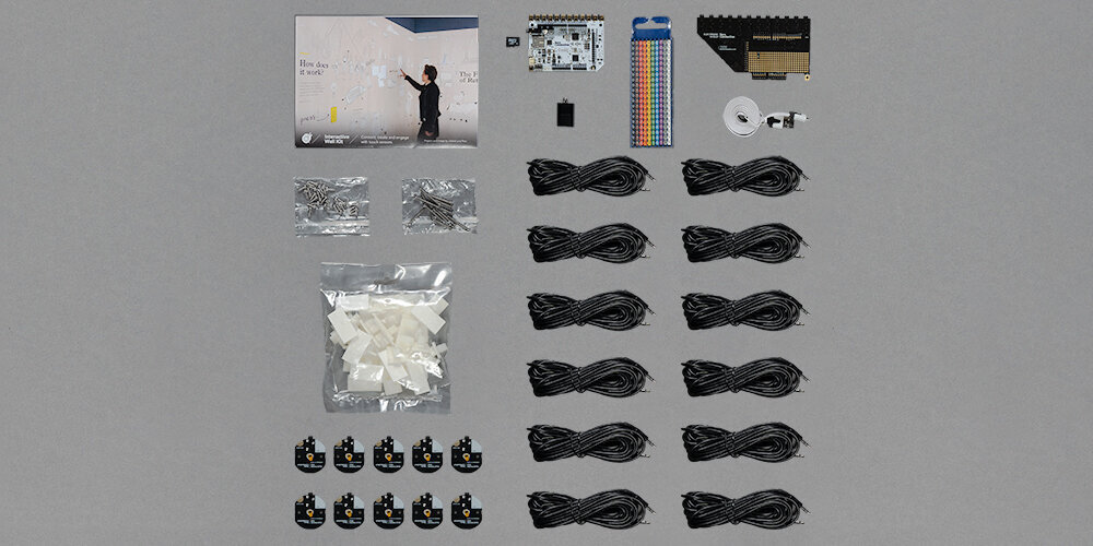 Bare Conductive- Interactive Wall Kit hind ja info | Robootika, konstruktorid ja tarvikud | kaup24.ee