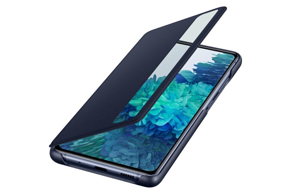 EF-ZG780CNE Samsungi selge vaatega kaas Galaxy S20 FE Navy jaoks цена и информация | Telefoni kaaned, ümbrised | kaup24.ee