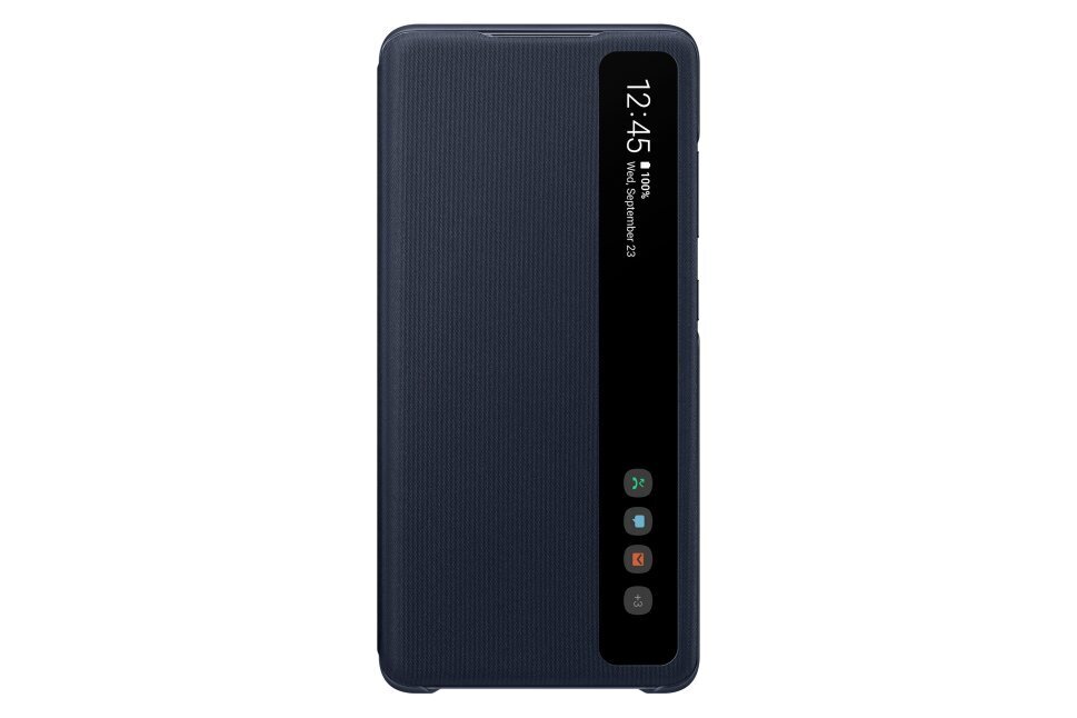 EF-ZG780CNE Samsungi selge vaatega kaas Galaxy S20 FE Navy jaoks hind ja info | Telefoni kaaned, ümbrised | kaup24.ee