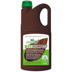 Komposti stimulaator BIO KOMPOST GreenOK, 1,5 l hind ja info | Vedelväetised | kaup24.ee